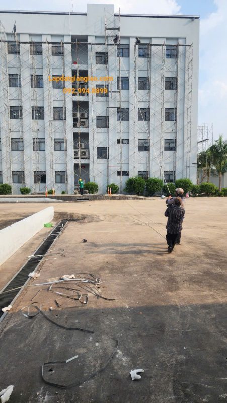 Lắp đặt giàn giáo tại bàu bàng bình dương