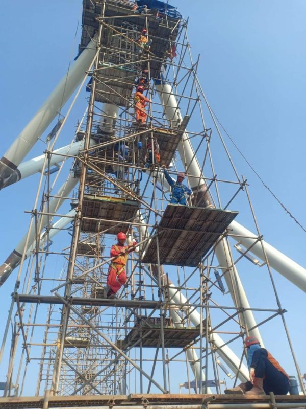 lắp dựng giàn giáo công nghiệp