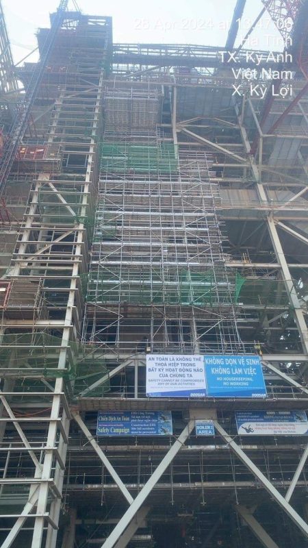 lắp dựng giàn giáo công nghiệp