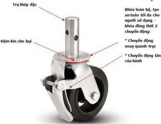 cẩu tạo bánh xe