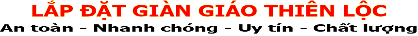 giá giàn giáo tại Cà Mau