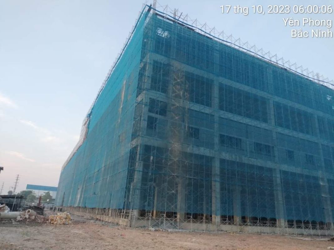 lưới bao che công trình