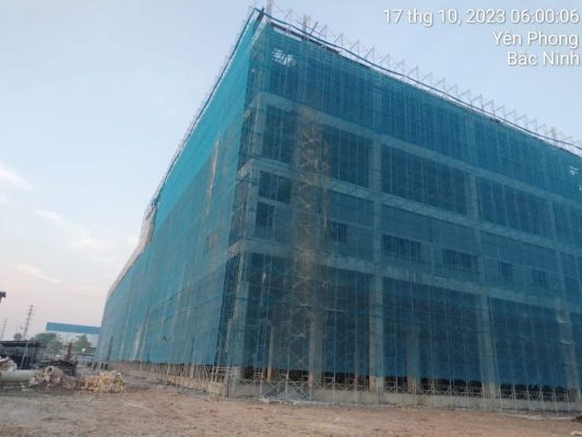 lưới bao che công trình