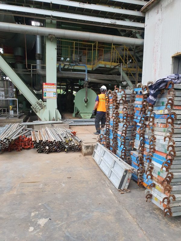  giàn giáo cho lò nhiệt điện cheng loong