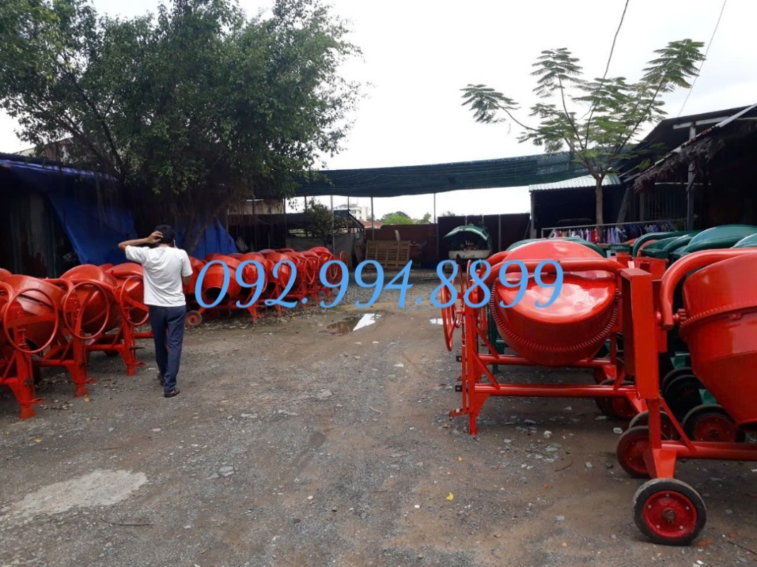 cối trộn bê tông