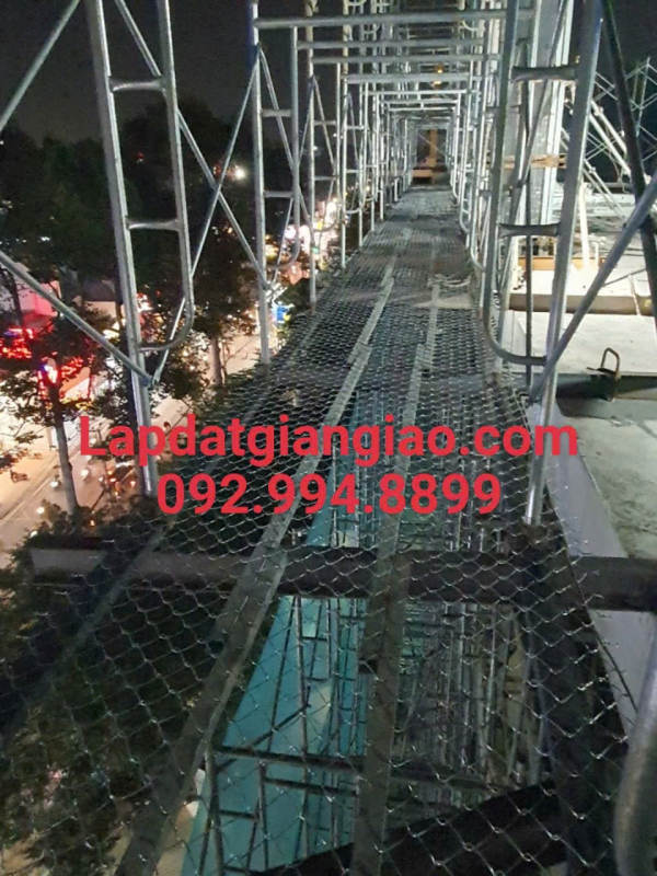 Lắp đặt khung giàn giáo H