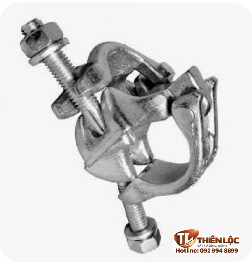 Cùm tĩnh BS1139 với hai bộ siết và thân kẹp