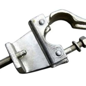 Kẹp dầm BS1139 nhìn nghiêng, mở nắp ôm ống để quan sát thân kẹp và bộ siết