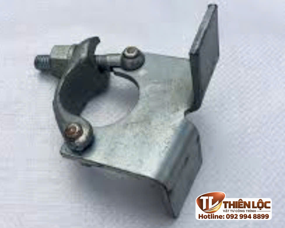 Chi tiết thép nhìn nghiêng với bản tì dựng đứng