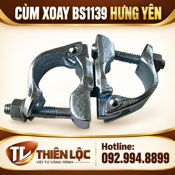 Cùm xoay BS1139 Hưng Yên – ảnh đại diện có logo Thiên Lộc và hotline 092.994.8899